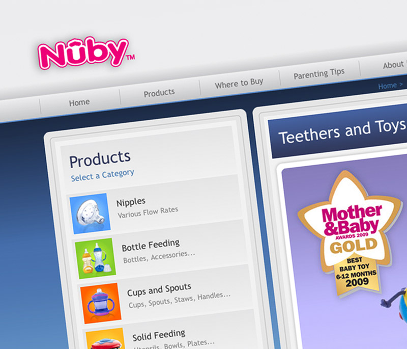 Nuby Website